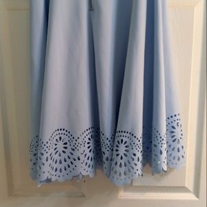 Baby blue skirt size small never worn
